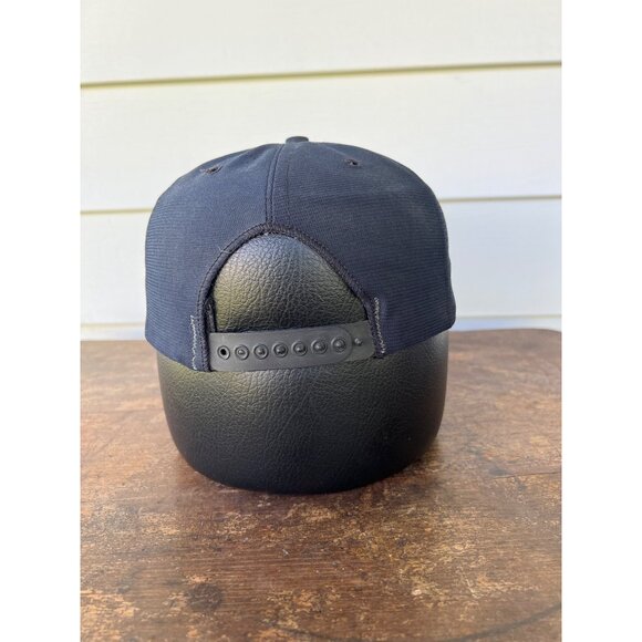 USS Bluefish SSN-675 Embroidered Navy Blue Snapback Hat W3 - Picture 3 of 6